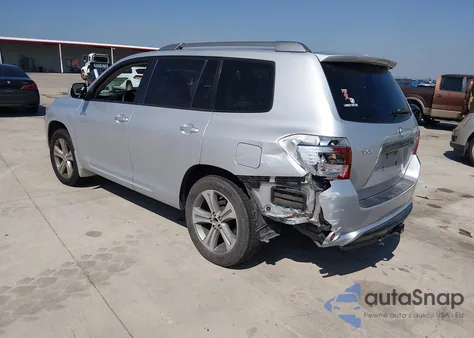 2008 Toyota Highlander Sport z USA, uszkodzony, nr VIN JTEDS43AX82058801